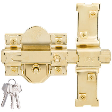 Serrure 301-R/80 Doree F01112 Fac - FAC