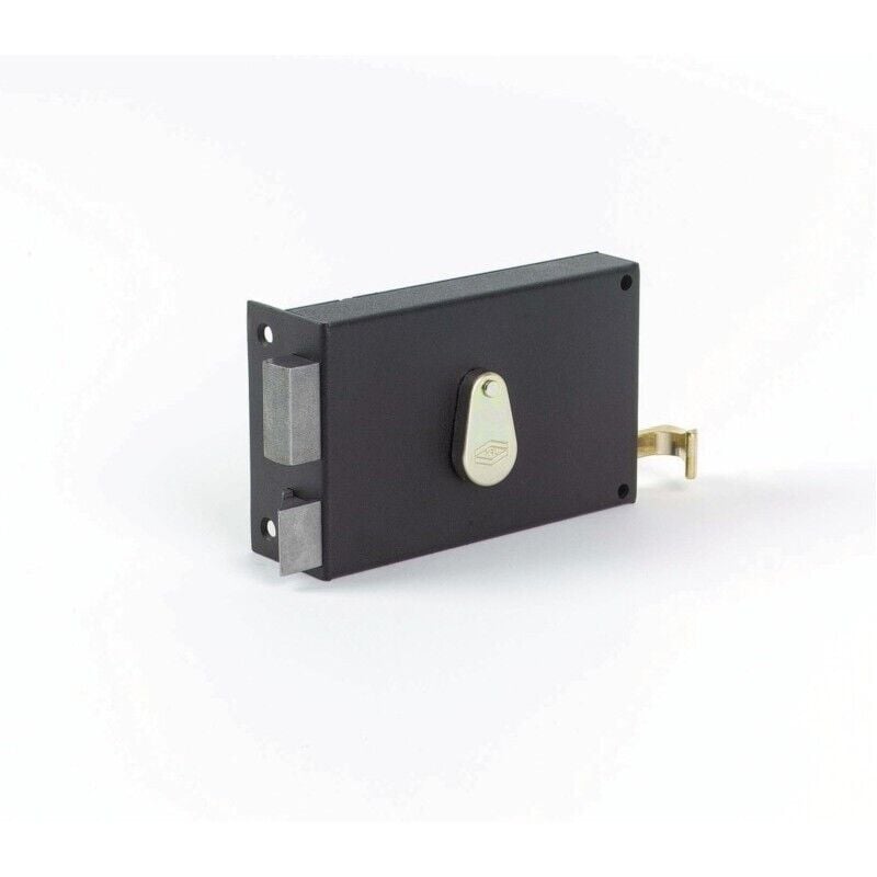 JPM - Serrure en applique monopoint4 gorges horizontale a tiragec40 gauche