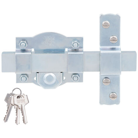 Serrure 50-R/80 Salle De Rangement Galvanisée F01009 Fac - FAC