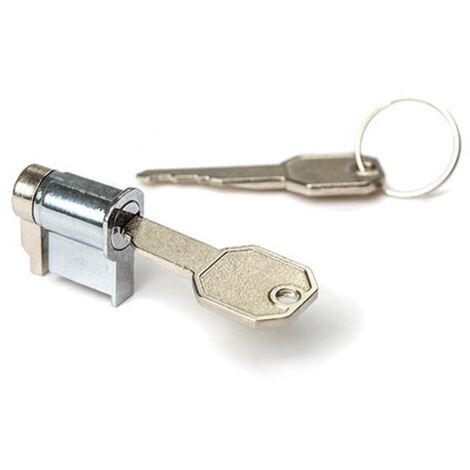 Serrure à clé pour coffret Silver
