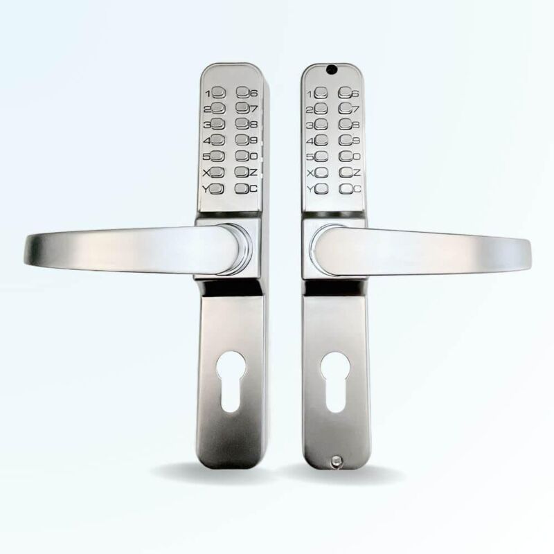 Serrure à code mécanique BT07 Double - Argent