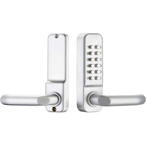 Serrure à code mécanique étanche, combinaison de code à 1 à 11 chiffres Mot de passe de sécurité porte à combinaison mécanique sans clé pour porte de bureau en bois