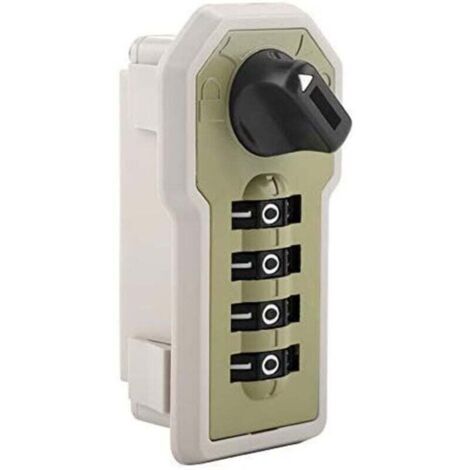Serrure à Code Mécanique Verrou de Service Digital Code Serrure à Combinaison de Cabinet Loquet Mot de Passe Verrouillage Numérique Code Lock pour Sécurité de Maison Bureau