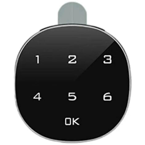 Serrure à combinaison pour armoire, serrure intelligente à code A--