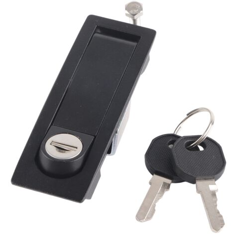 Serrure à compression en alliage de zinc réglable avec déclencheur de verrouillage pour armoire de camping-car, bateau et boîte à outils