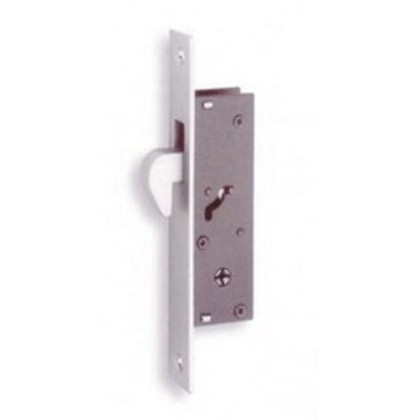 Serrure A  crochet basculant vertical Fiam 304K pour profilA s en aluminium