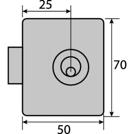 Serrure à cylindre à paillettes Ø 20 type 5303 - ASSA ABLOY FRANCE VACHETTE