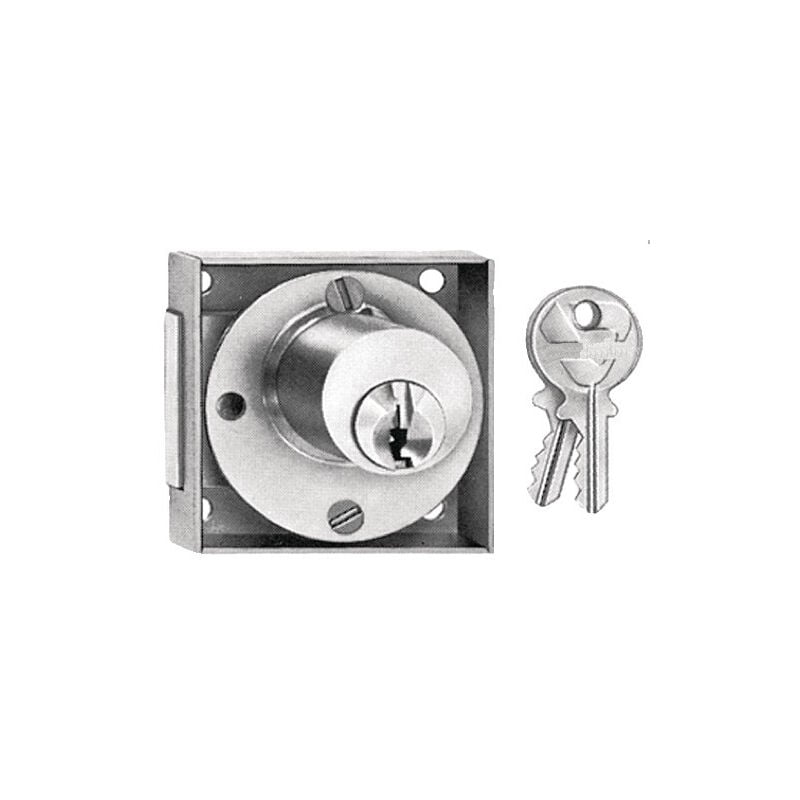 Serrure V135 V5 diamètre 25mm gauche carré 20mm profondeur 28mm Vachette 11318000