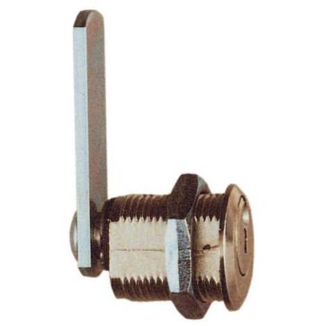 serrure A  cylindre universelle nickelA e BoA tes aux lettres 16x25 mm