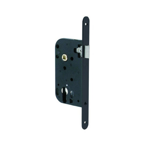 Serrure à encastrer monopoint axe 50 pêne demi-tour HOTEL MULTIBAT bouts ronds - JPM              50                                        70              A Fouillot          136