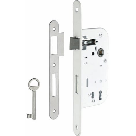 PAUMELLE DE PARIS 140x55x2.5mm GAUCHE INOX