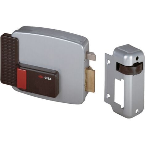 Serrure A lectrique droite Cisa 11610 Serrure A lectrique pour bois 70 mm