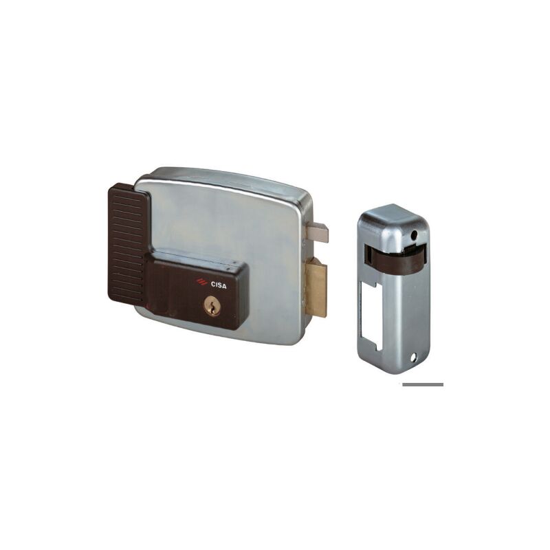 Serrure a lectrique droite Cisa 11721 Serrure a lectrique pour portail 80 mm