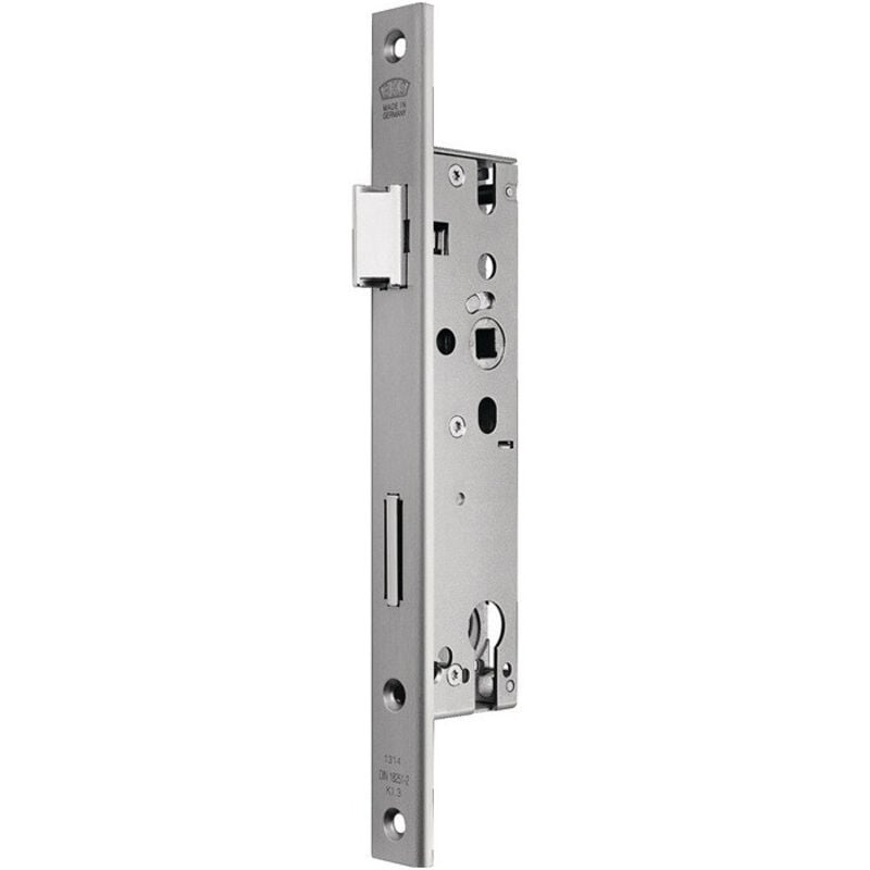 Serrure à mortaise à cadre tubulaire Panic B 1316 E DIN Gauche 24/245/45/92/9mm carré BKS