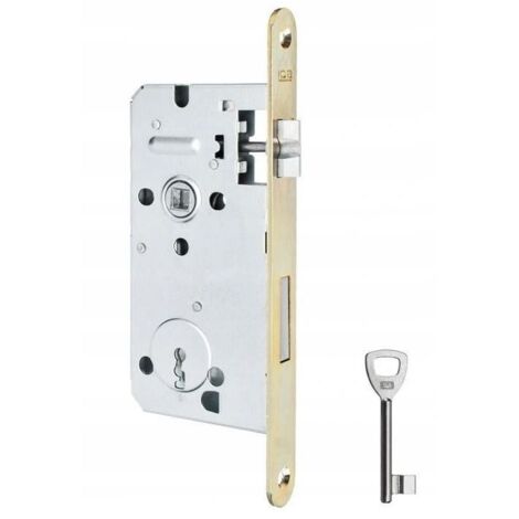 SERRURE À MORTAISE À CLÉ LOB 72/60 - MP ZW 72K6 L