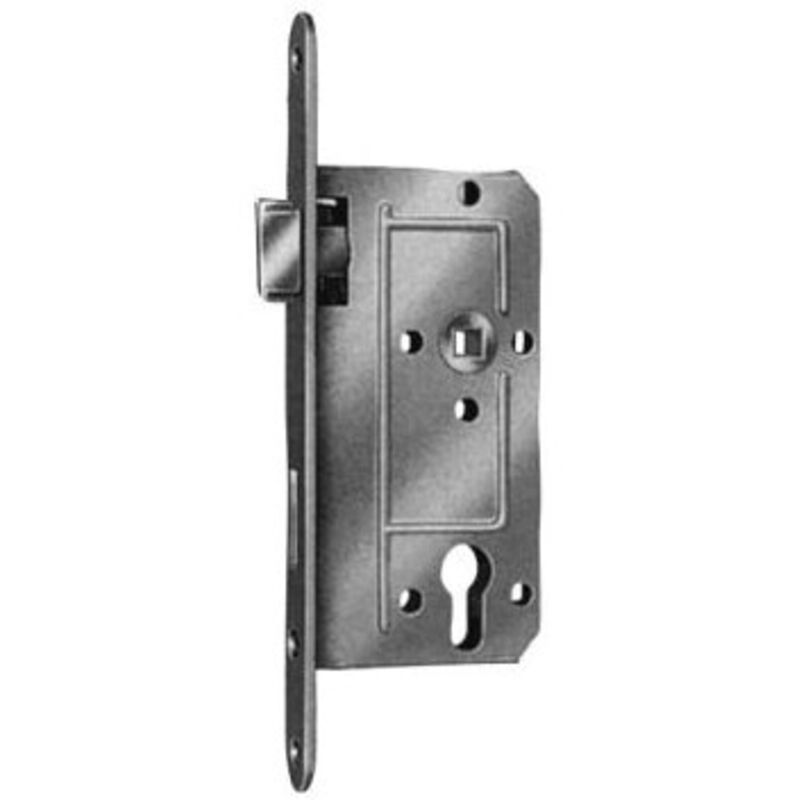 Serrure a mortaise Nr.114 1/2 Falz pz kantig m.Wechsel