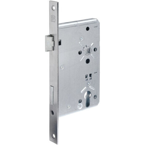 Serrure à mortaise pour porte d'entrée 0024 PZW 24/80/92/10mm DIN Gauche inox carré.BKS