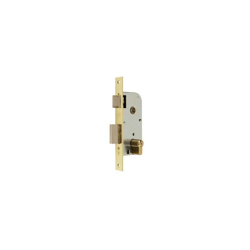 Image of MCM - serratura da infilare serie 1300 1301 nichelato 45 - 1301-145A311