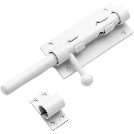 Serrure à mortaiser 2 pièces - Acier inoxydable 304 15 cm - Blanche