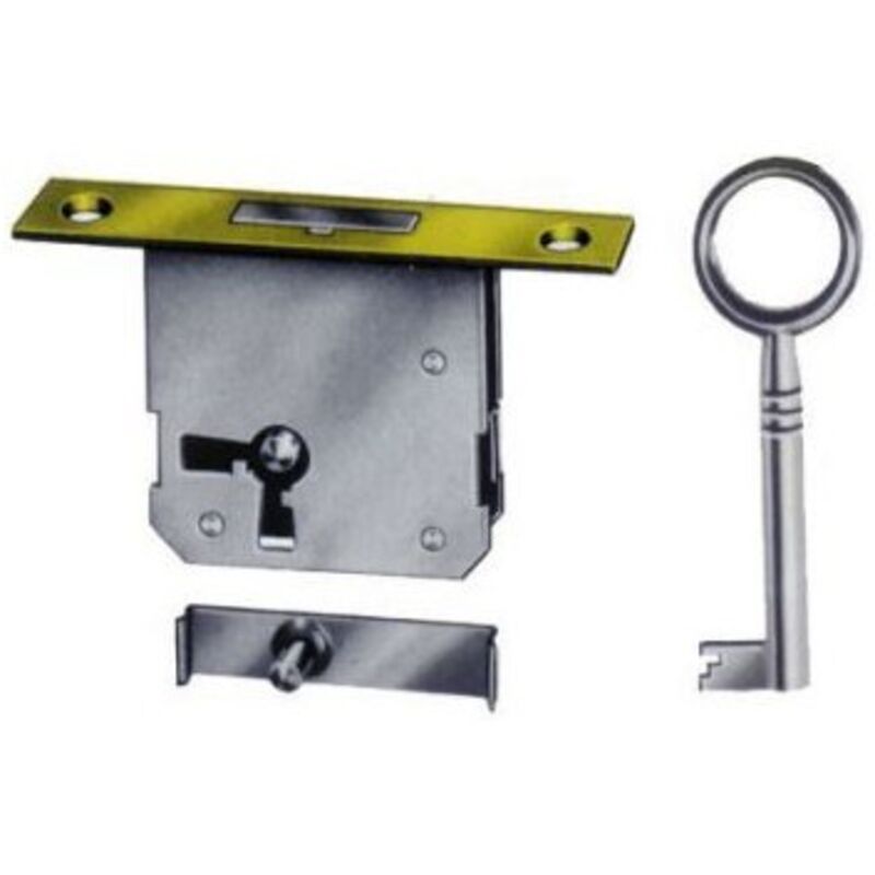 Serrure a mortaiser Nr.0663 Mess. 15mm (Par 10)