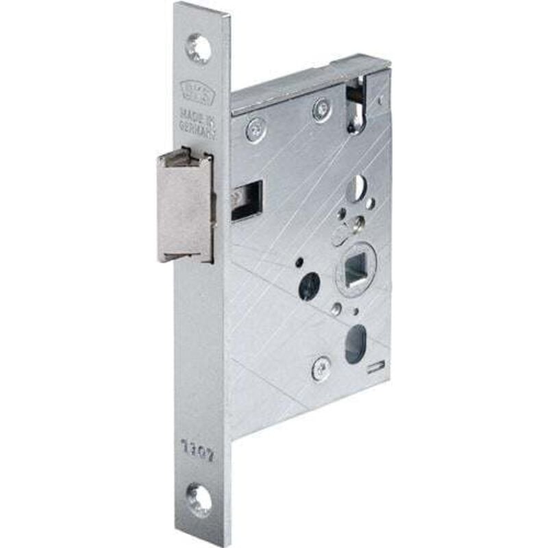 Bks Serrure à pêne à encastrer 20/55/8mm din l/r argentf.ktg - b 1307 0127