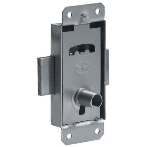 Serrure à pattes axe 15 mm finition fer ajustage S45 sans clé DEVISMES 12252 001
