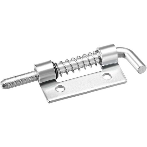 Serrure à pêne cylindrique pour porte d'armoire, 2,2 pouces, gauche, plaqué zinc