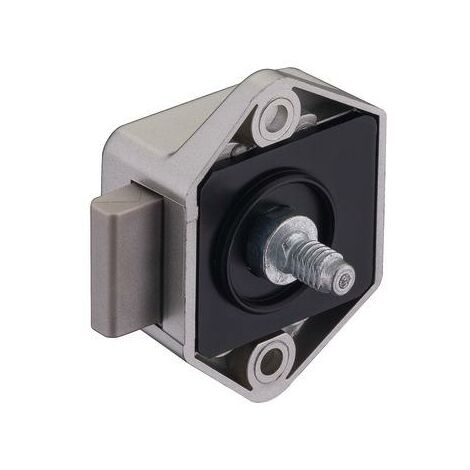 Serrure à pêne dormant pour pose en applique, Push-Lock Mini, axe 15 mm - talla