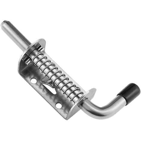 Serrure à ressort en acier inoxydable 304, cylindre métallique de 128 mm