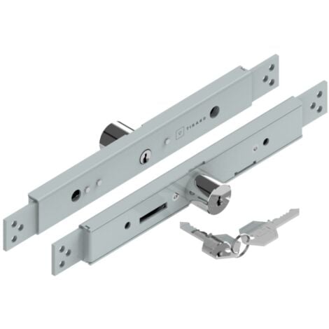 Serrure AE en applique zinguée cylindre 6mm pour lame 7 à 9mm - THIRARD - AE114002