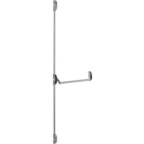 Serrure anti-panique barre 3 points PA gris