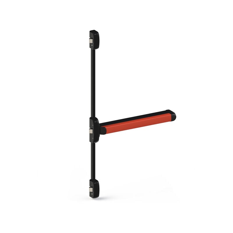 Kintech - Serrure anti-panique push-bar 2/3 points latéraux - Finition : Blanc RAL9016 - antipanic