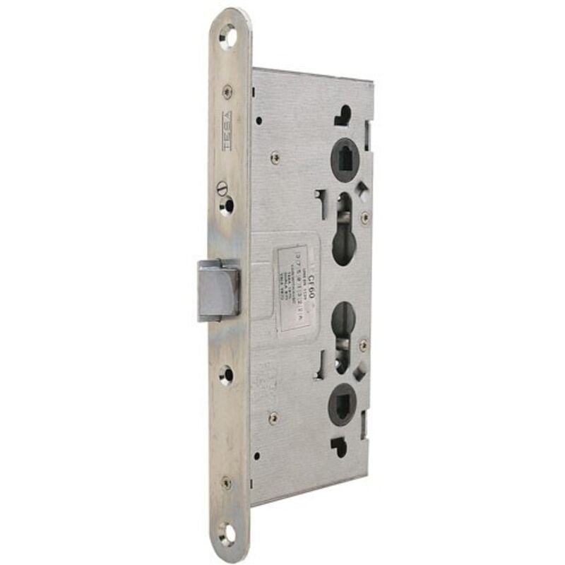 Tesa Assa Abloy - Serrure anti-panique Tesa Cf60/65 mm. façade zinguée