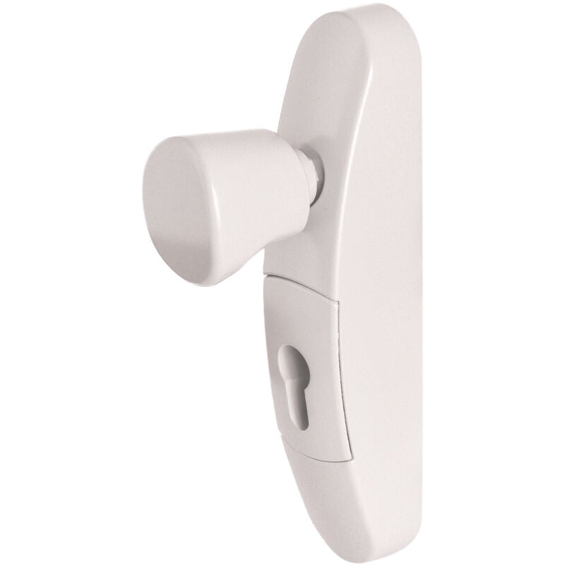 Poignee exterieure Bequille fixe reversible pour antipanique JPM Couleur - Blanc