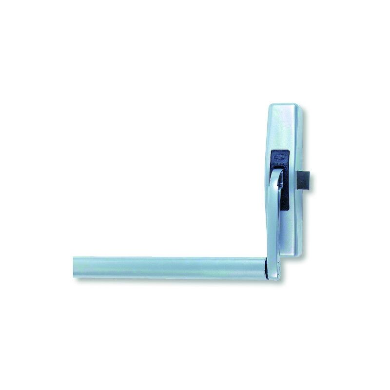 Barre antipanique bar 89 1 point en applique - 1 - argent - 1200 mm JPM