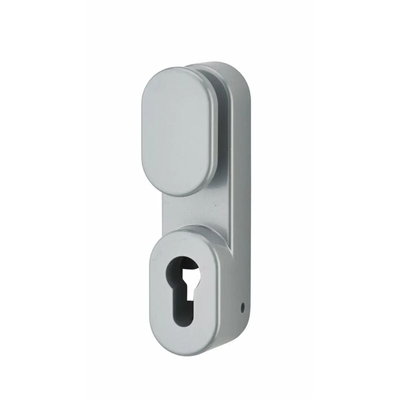 Thirard - Bouton de manoeuvre extérieure, sans cylindre, gris