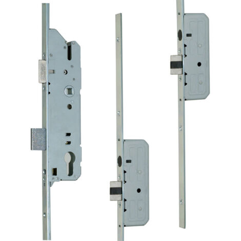 Serrure antipanique multipoints 833p - Fonction : 833P Fonction E - Axe : 35 - Sens : Réversible - Section têtière : U 24 x 6 - Long. têtière ( mm ) : 1790 - FUHR