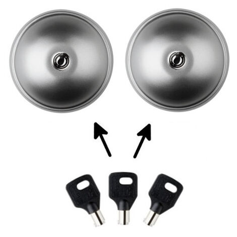 Serrure antivol utilitaire MERONI UFO3 Smart Duo (lot de 2 serrures)