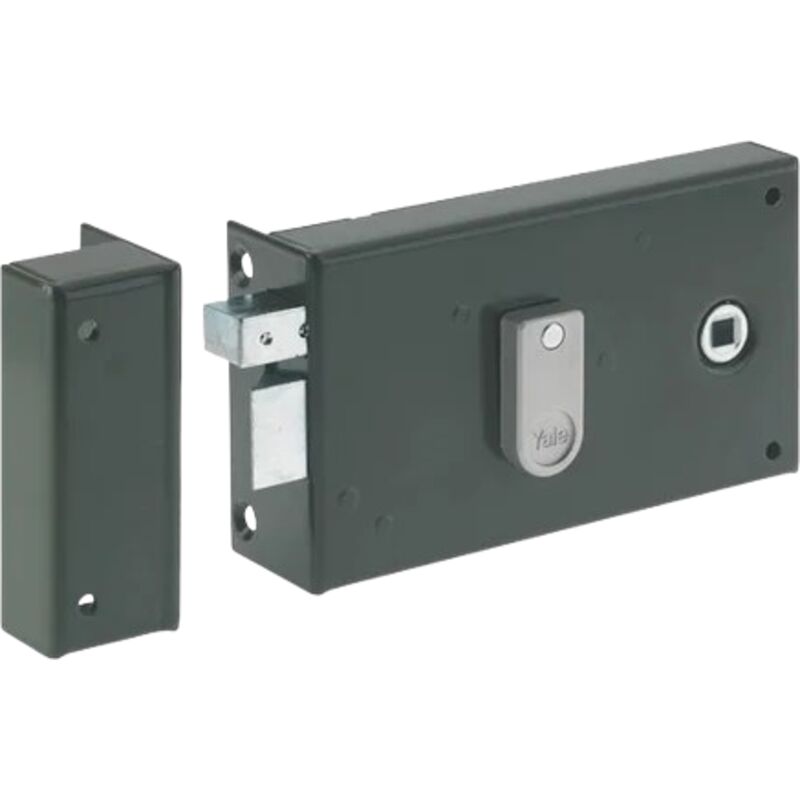 Yale - Serrure en applique horizontale droite