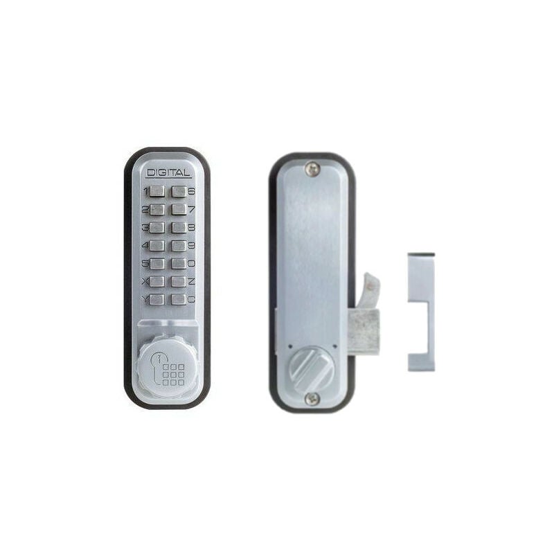 Verrou à code mécanique pêne dormant à crochet UNICODE 2500 - UNITECNIC - U300.1.050