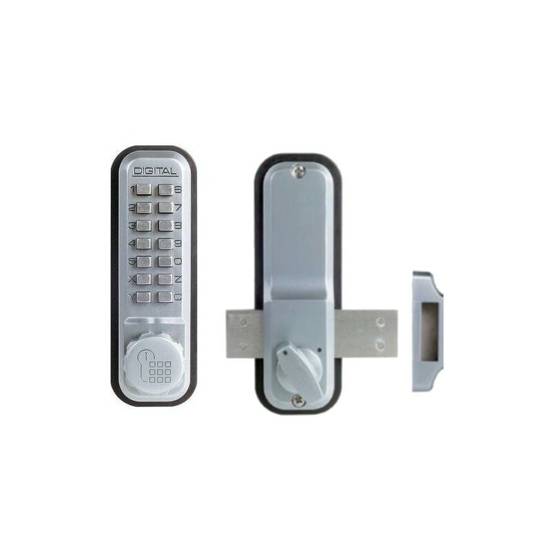 Verrou à code mécanique pêne dormant en applique unicode 2200 Unitecnic U300.1.010