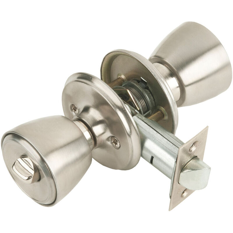 MCM - Serrure Avec Bouton Pour Porte Avec Condamnation 509B-4-4-70