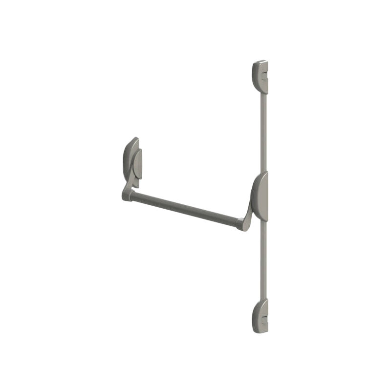 Serrure barre Anti Panique Cross Bar 2 Points lateraux DOM Metalux Couleur - Gris, Dimension - 1150 mm