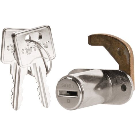 SANS MARQUE Serrure batteuse à crochet 5539 NI – varié sur passe général
