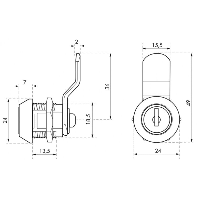 serrure boite aux lettres bricomarché