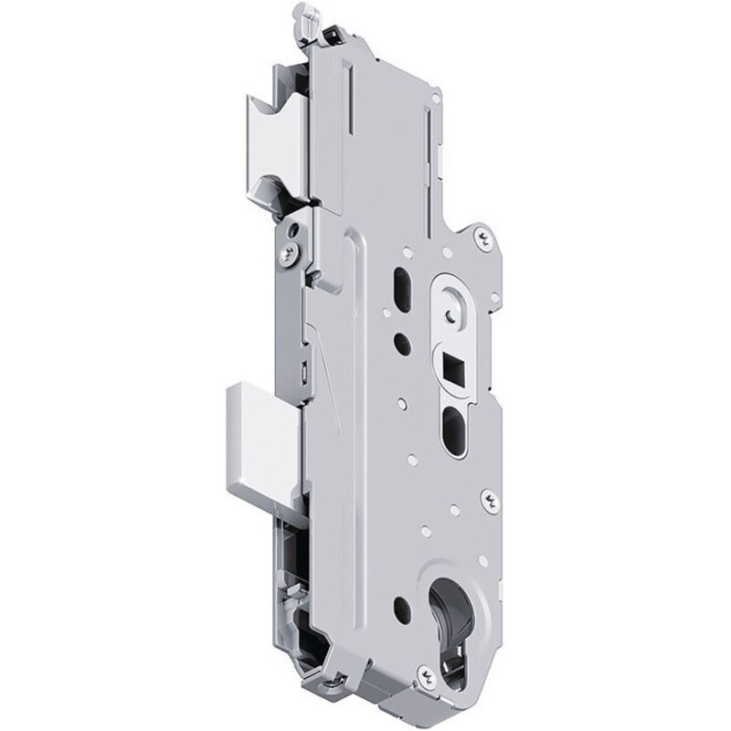 Serrure Boîtier de verrouillage principal Multisafe 855 R PZ/40/92/10mm argenté