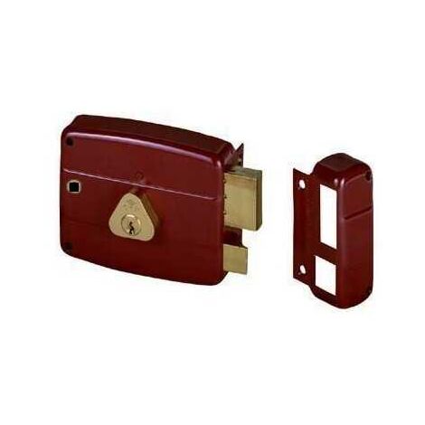 Serrure Cisa à appliquer 50171 pour Portails Gauche 8-60 mm