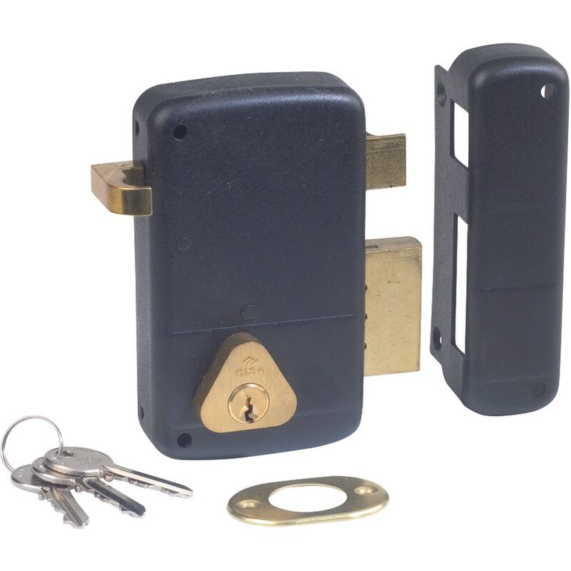 Serrure monopoint vertical tirage droite cylindre de 50mm Cisa 3005035000