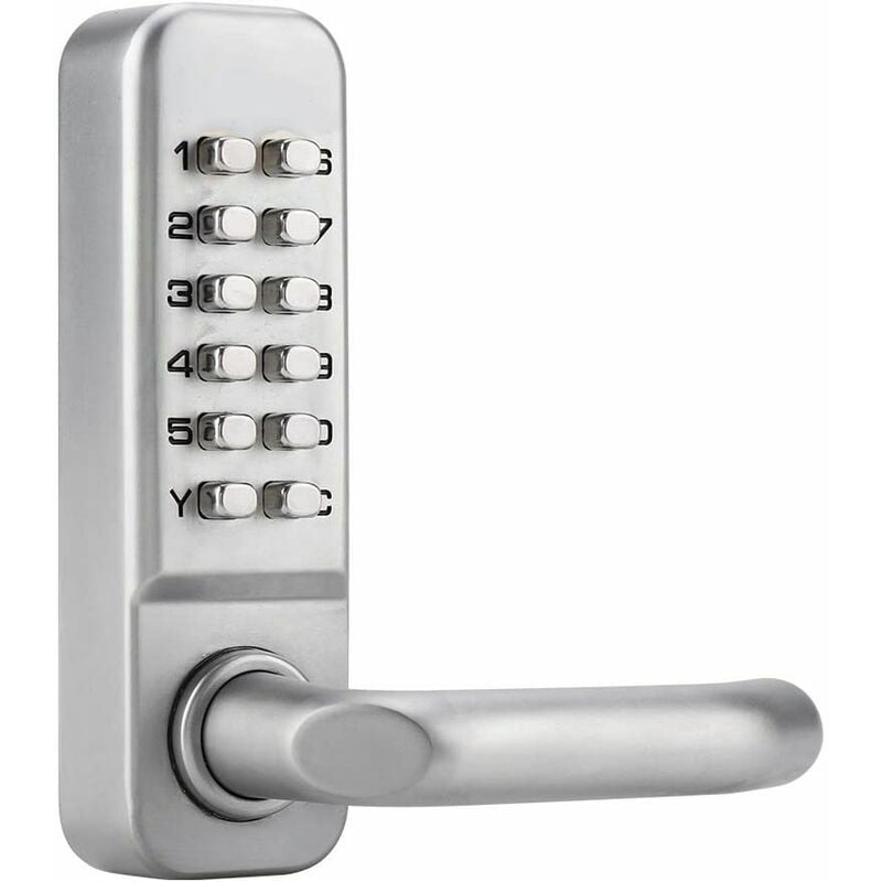 Serrure à combinaison mécanique étanche, serrure à combinaison à 1-11 chiffres sans clé, Ensoleillé