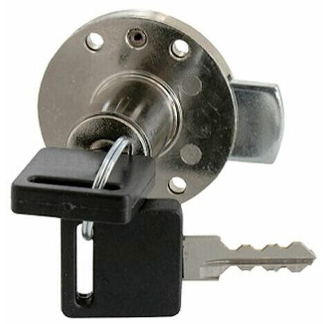 Serrure Cylindriqu D40 Entraxe 20 Nickele 1 Pce - Vynex